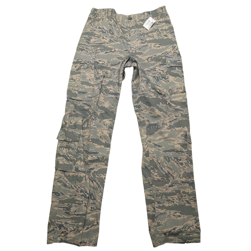NWT American Apparel Air Force Camo Utility Trouser Men 34L Digital Tiger Stripe